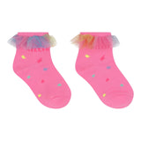 Billieblush Einfarbige Socken mit Tüll Multicolor Fuchsia für Mädchen