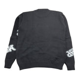 MAISON 9 PARIS maglia tinta unita con stampa Nero per Bambino 9154 NERO MAISON 9 PARIS 