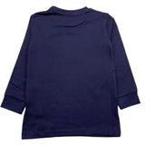 CESARE PACIOTTI shirt girocollo tinta unita con stampa in contrasto Blu per Bambino TSP5318B BLU CESARE PACIOTTI 