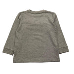 M+E' shirt girocollo tinta unita cn stampa scarpe Grigio per Bambino UEM0469 GRIGIO M+E' 