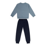 MAYORAL completo 2pz felpa-pantalone bicolore Grigio per Bambino 4883X GRIGO MAYORAL 