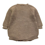 WEDOBLE pagliaccetto manica lunga tinta unita Fango per Neonato I2402305B FANGO WEDOBLE 