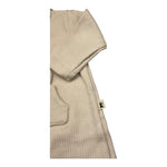 PETIT INDI tutina manica lunga tinta unita Panna per Neonato AW24B1202 PANNA PETIT INDI 