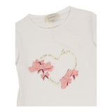 Twinset Abito Tinta Unita con Ricami E Stampa per Neonata 251GJ2QR6 BIANCO TWINSET 