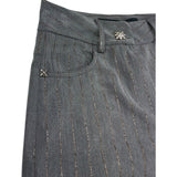 John Richmond Pantalone Modello Palazzo Tinta Unita per Bambina RGP26042PA GRIGIO JOHN RICHMOND 