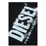 Diesel Abito Tinta Unita Modello Felpa per Bambina J01438 NERO DIESEL 