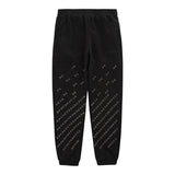 ICEBERG pantalone tuta tinta unita con brillantini Nero per Bambina PFICE5354J NERO ICEBERG 