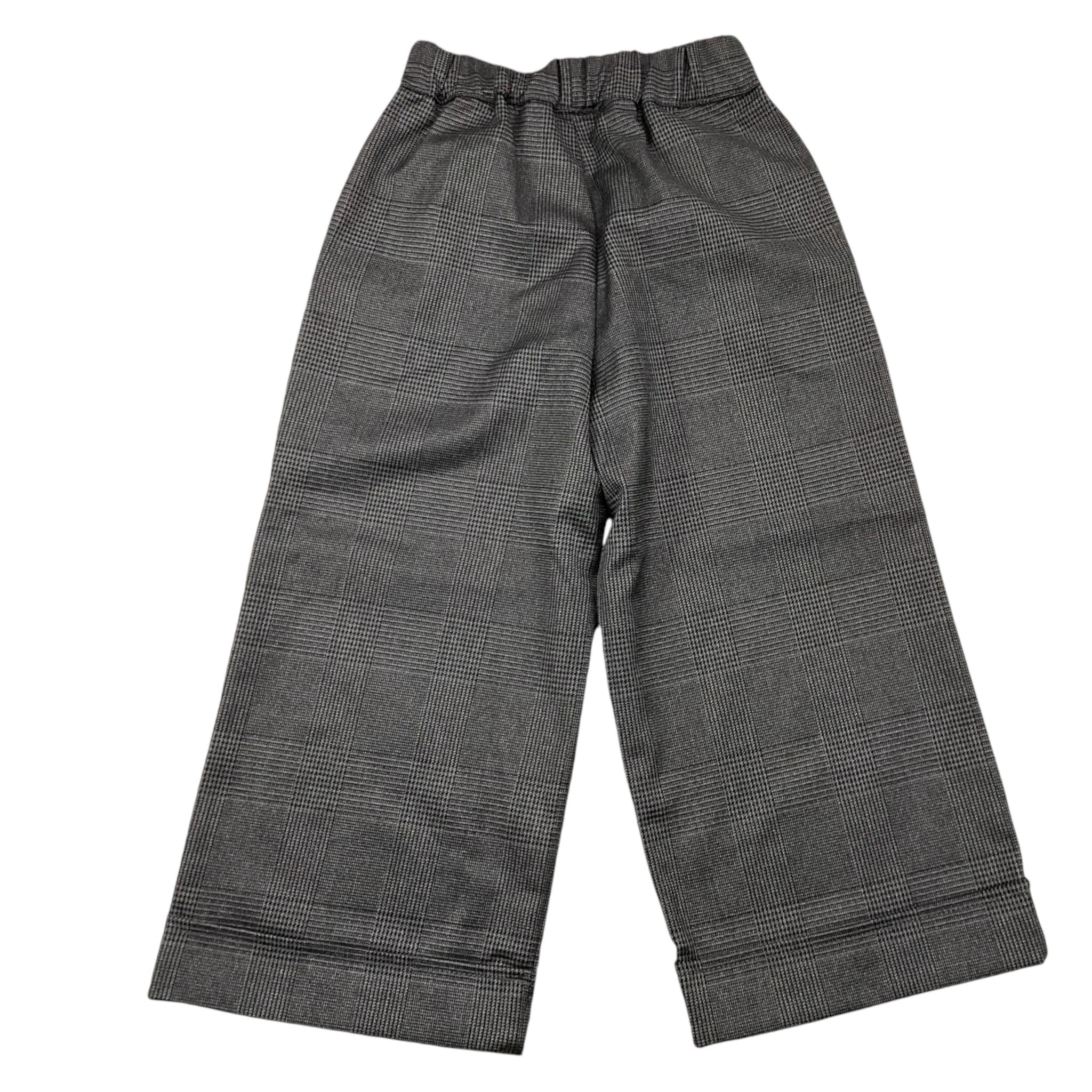 DONDUP pantalone tinta unita modello palazzo Grigio per Bambina DFPA072 GRIGIO DONDUP 