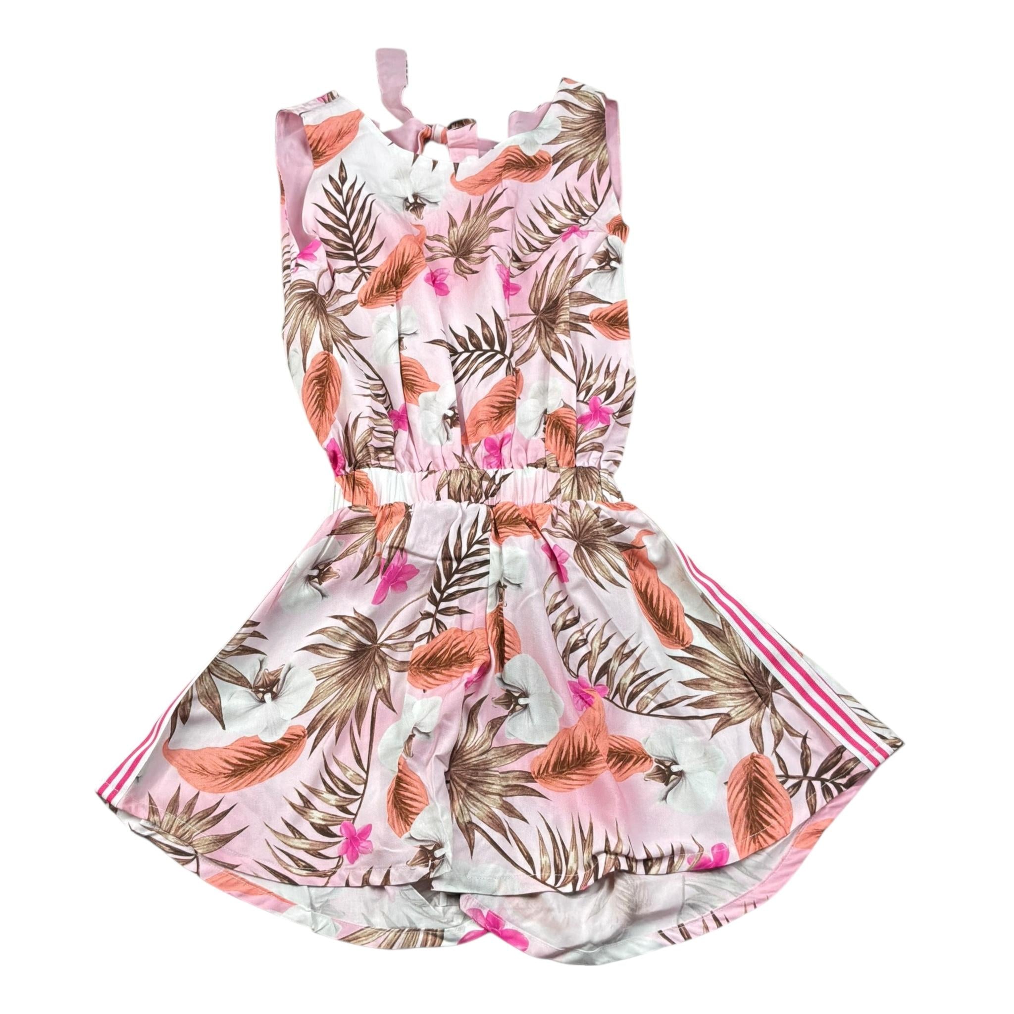 Shopart Abito Tinta Unita con Fantasia E Schiena Scoperta per Bambina SAJDIJ000435 ROSA SHOPART 