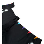 Diadora Completo 2 Pezzi T-Shirt-Bermuda Nero per Neonato 030100 NERO DIADORA 