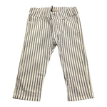 J.O. Milano Pantalone Fantasia A Righe  per Neonato 174I1 BIANCO J.O. MILANO 