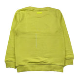 TRUSSARDI felpa chiusa girocollo tinta unita con stampa Verde per Bambino TIA24048FEJ VERDE TRUSSARDI 