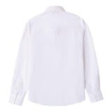 Sarabanda Camicia Manica Lunga Tinta Unita per Bambino 08609 BIANCO SARABANDA 