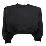 RELISH felpa chiusa gircollo tinta unita  Nero per Bambina RGA2401033023 NERO RELISH 