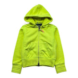 Sun68 Felpa con Zip E Cappuccio Tinta Unita per Bambino F31304 GIALLO FLUO SUN68 