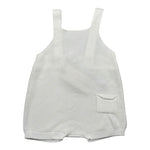 Wedoble Salopette Tinta Unita con Taschino per Neonato V24033035B BIANCO WEDOBLE 