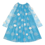STELLA McCARTNEY abit manica lunga tinta unita con tulle Azzurro per Neonata TV1110 AZZURRO STELLA McCARTNEY 