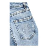 GUESS jeans tinta unita modello palazzo Azzurro per Bambina J4YA17D45E0 AZZURRO GUESS 