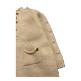 WEDOBLE abito manica lunga tinta unita con taschini Panna per Neonata I2407304 PANNA WEDOBLE 