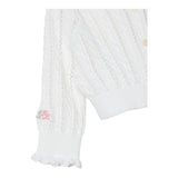 Ralph Lauren Coprispalle Tinta Unita con Bottoni per Neonata 310934999002 BIANCO RALPH LAUREN 