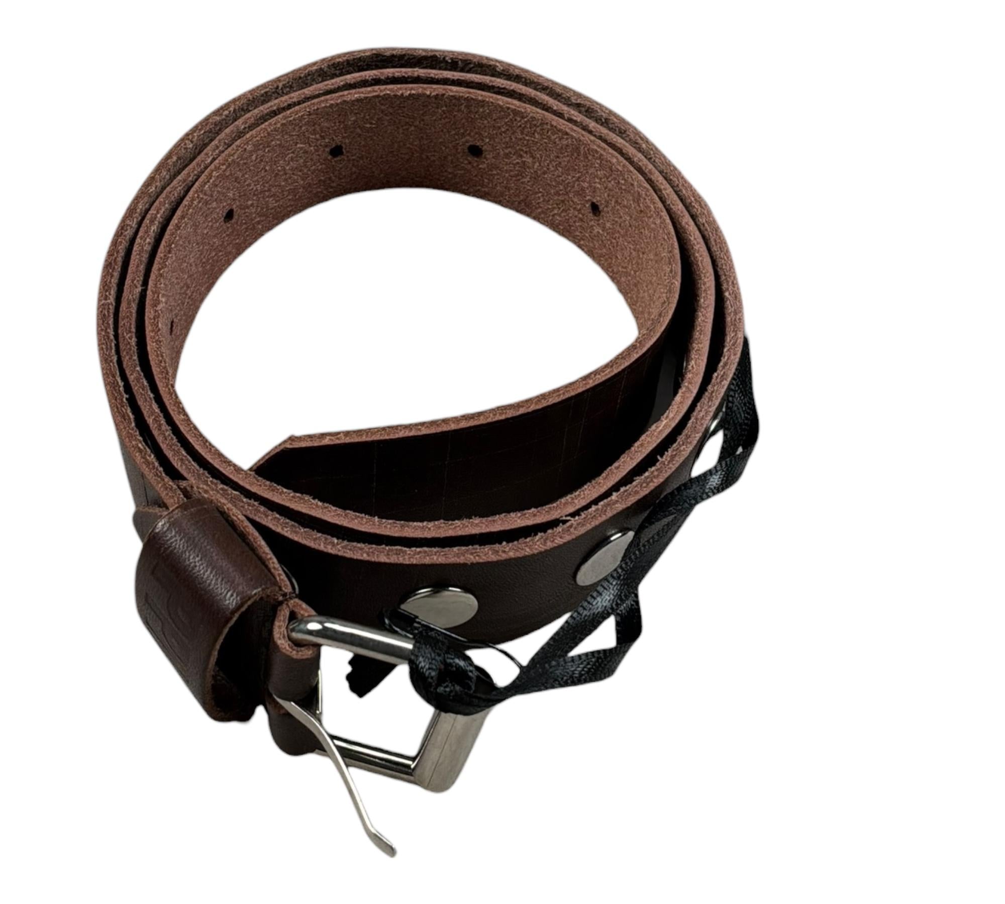 Paolo Pecora Cintura Tinta Unita  per Bambino PP4391 MARRONE PAOLO PECORA 