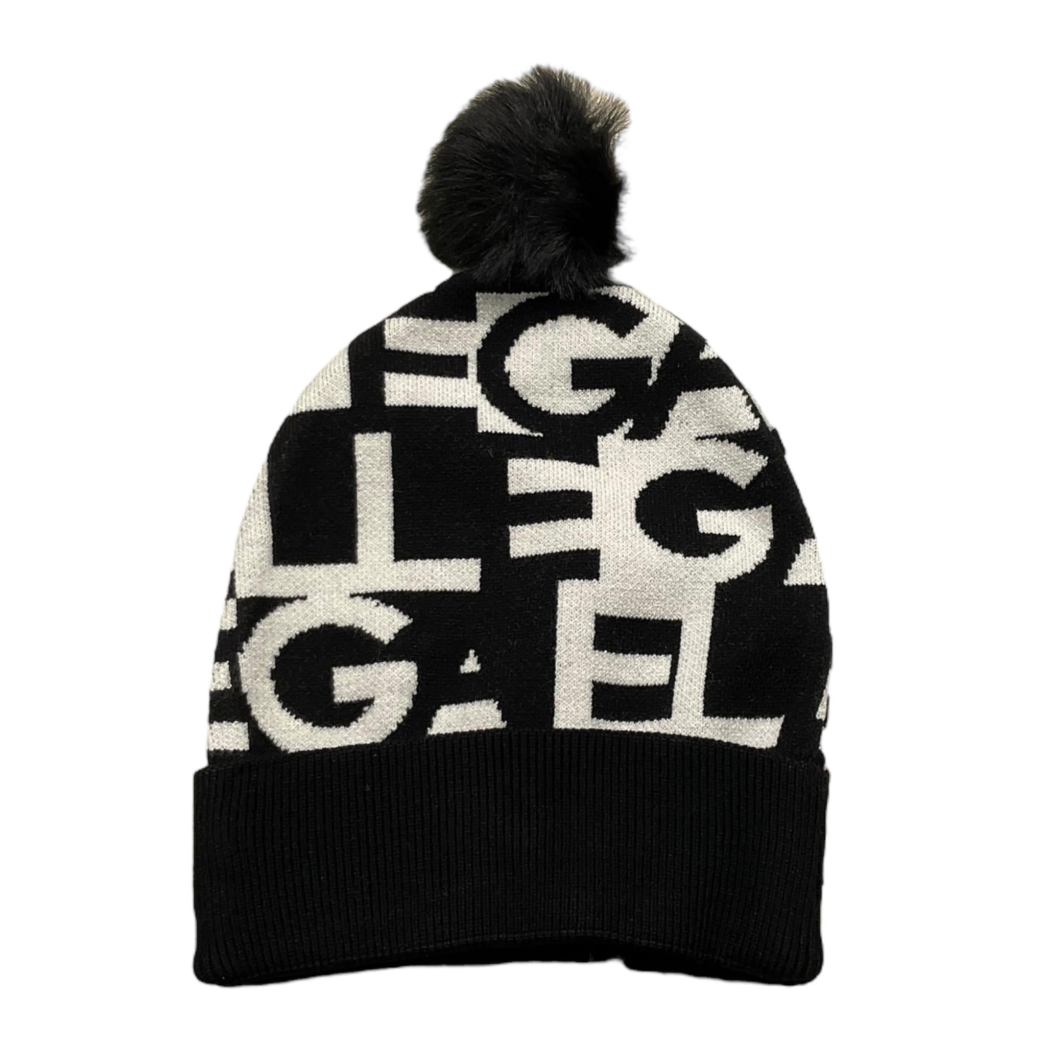 GAELLE cappello tinta unita con loghi in contrasto Nero per Bambina 2741CAP00504 NERO GAELLE 