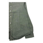 camicia manica lunga tinta unita PP40232 VERDE PAOLO PECORA 