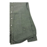 camicia manica lunga tinta unita PP40232 VERDE PAOLO PECORA 