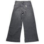 LIU JO jeans tinta unita modello palazo Nero per Bambina KF4079X NERO LIU JO 