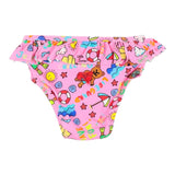 Guess Costume Mutadina Tinta Unita con Stampe per Neonata A3GZ03MP004 ROSA GUESS 