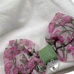 Lalalu' Cappello Tinta Unita con Applicazione Fiocco per Neonata E25CA67 BIANCO LALALU' 