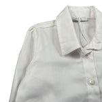 M+E' Camicia Manica Lunga Tint Unita Bianco per Neonato UE0448N BIANCO M+E' 