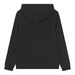 GUESS felpa chiusa con cappuccio tinta unita con logo Nero per Bambino L92Q09KAUG0 NERO GUESS 