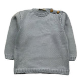 WEDOBLE maglia tinta unita con bottoni Azzurro per Neonato I2405301 AZZURRO WEDOBLE 