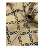 MICHAEL KORS felpa tinta unita logata con zip e cappuccio Beige per Bambina R30155X BEIGE MICHAEL KORS 