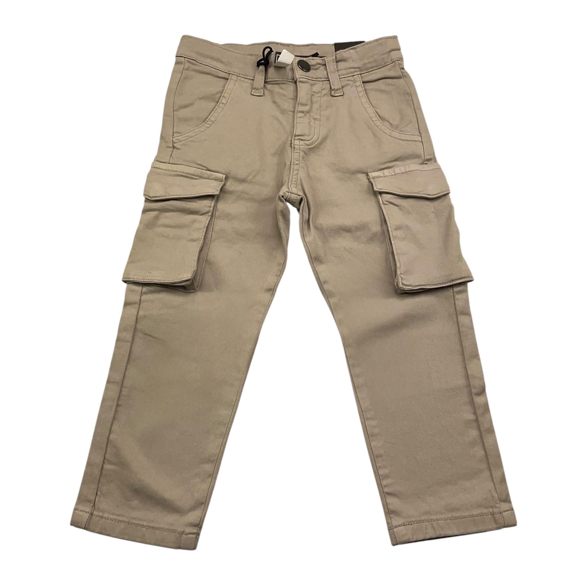 SARABANDA pantalone tinta unita con girovita regolabile Sabbia per Bambino 0A166J SABBIA SARABANDA 