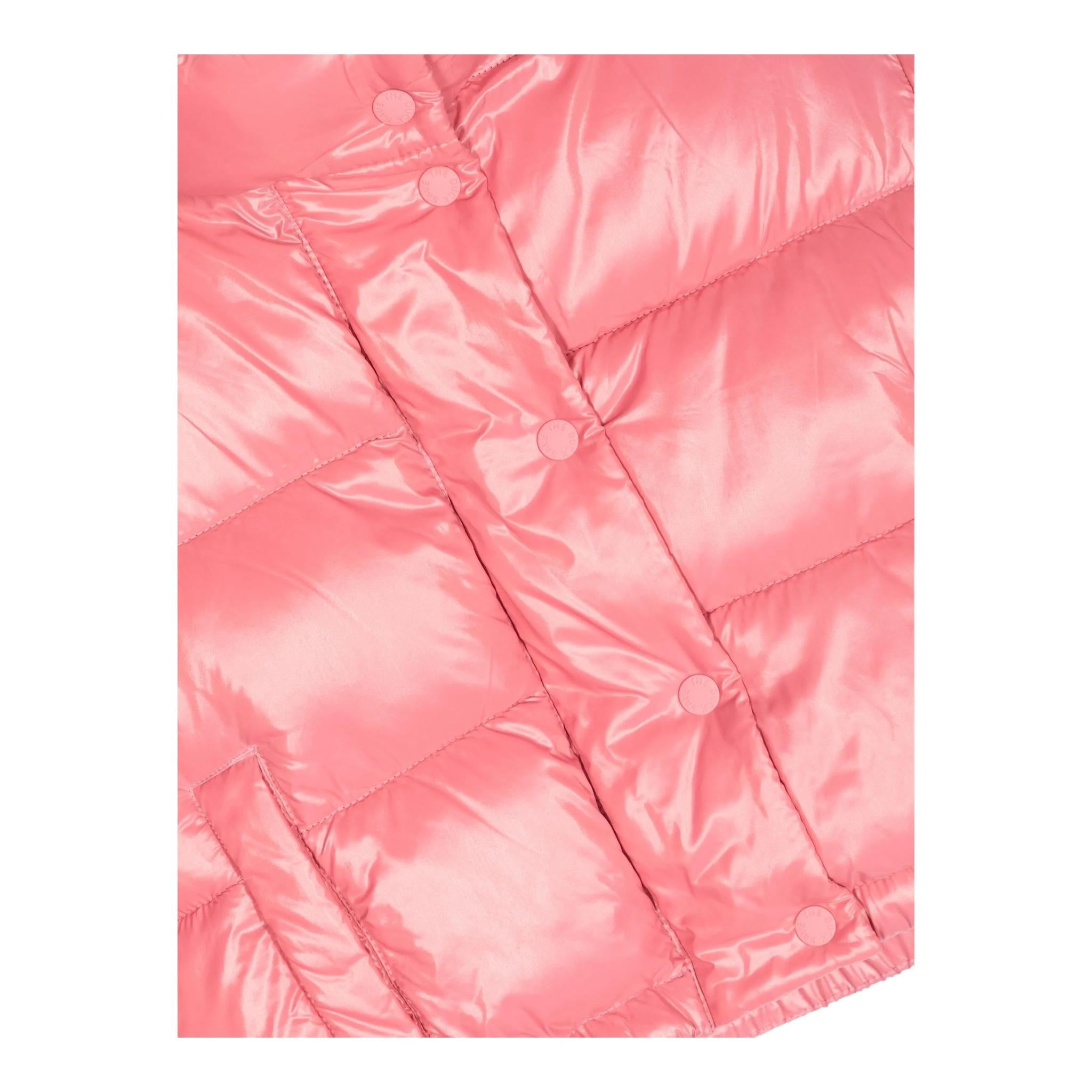 SAVE THE DUCK giubbino tinta unita con bottoni Rosa per Neonata J31326GNX ROSA SAVE THE DUCK 