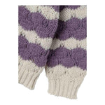 NAME IT maglia bicolore con fantasia a righe Panna/viola per Neonata 13233150N PANNA/VIOLA NAME IT 