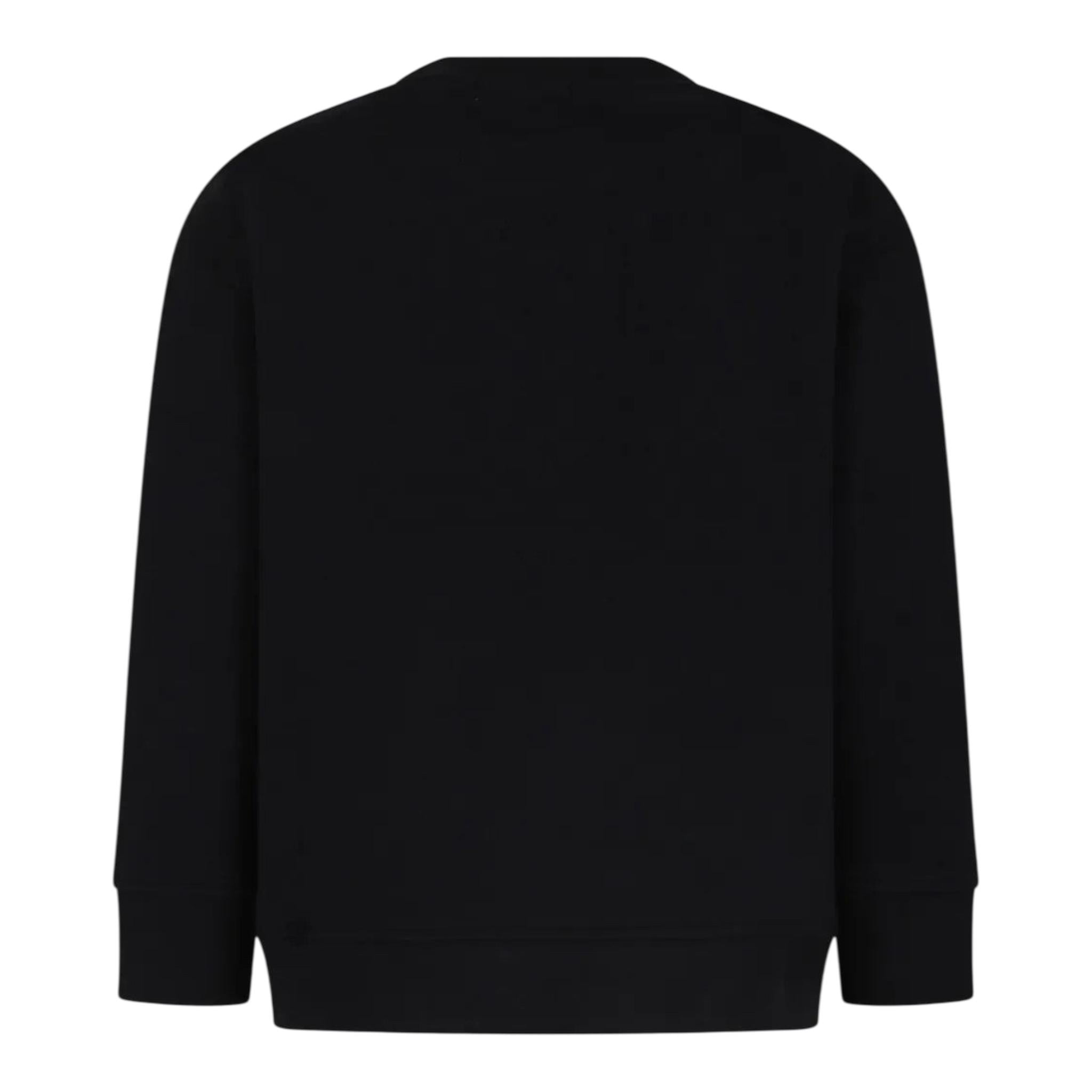 STELLA McCARTNEY felpa girocollo tinta unita con stampa Nero per Bambino TV4P50 NERO STELLA McCARTNEY 