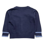 Bikkembergs Cardigan Tinta Unita con Bottoni per Bambino BK3450 BLU BiKKEMBERGS 