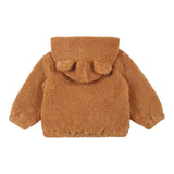 MOSCHINO giubbino modello teddy tinta unita con zip e cappuccio Biscotto per Bambino MUS02S BISCOTTO MOSCHINO 