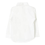 Il Gufo Camicia Manica Lunga Tinta Unita con Taschino per Bambino COACL049MF002 PANNA IL GUFO 