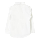 Il Gufo Camicia Manica Lunga Tinta Unita con Taschino per Bambino COACL049MF002 PANNA IL GUFO 