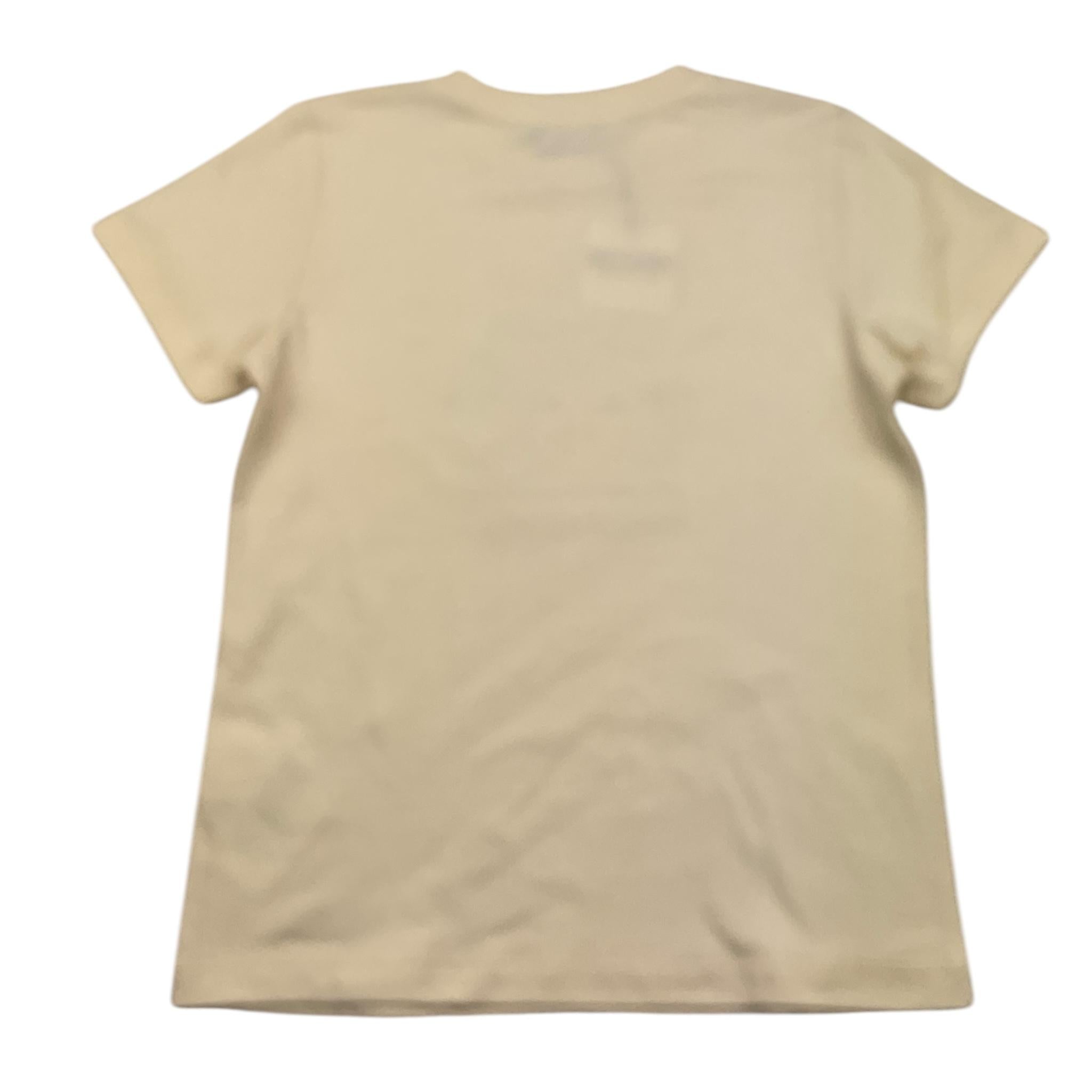 MOSCHINO t-shirt tinta unita con stampa Beige per Bambina H0M058 BEIGE MOSCHINO 
