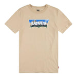 Levi'S T-Shirt Girocollo Tinta Unita con Logo per Bambino 9EL382 BEIGE LEVI'S 