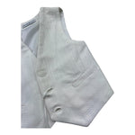 Manuel & Frank Gilet Tinta Unita per Neonato MF5312I BIANCO MANUEL & FRANK 