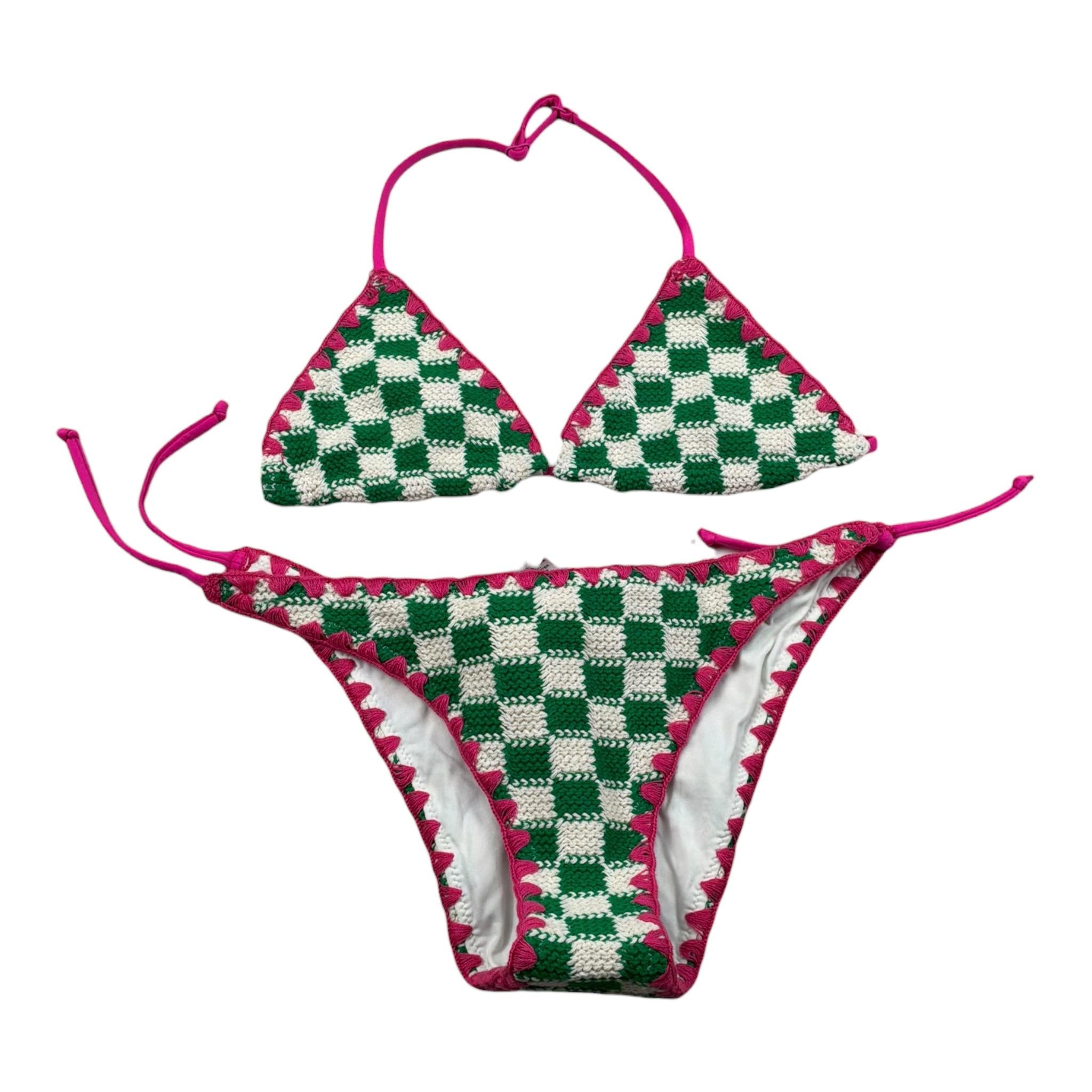 Saint Barth Costume 2 Pezzi Triangolo-Mutandina per Bambina XCCK57 MULTICOLOR SAINT BARTH 