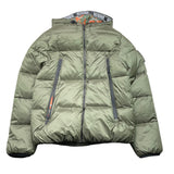 REFRIGUE giubbino tinta unita con zip e cappuccio Verde per Bambino 2831O00012 VERDE REFRIGUE 