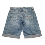 Guess Bermuda In Denim Tinta Unita  per Bambino L5GD00D41E0 AZZURRO GUESS 