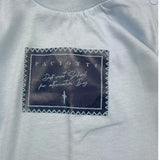 CESARE PACIOTTI shirt girocollo tinta unita con stampa Azzurro per Bambino TSP5371BJ AZZURRO CESARE PACIOTTI 
